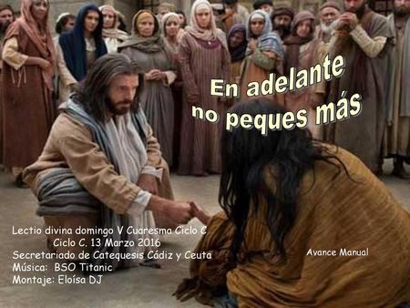En adelante no peques más