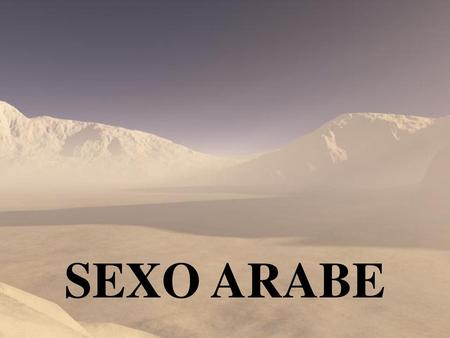 SEXO ARABE.