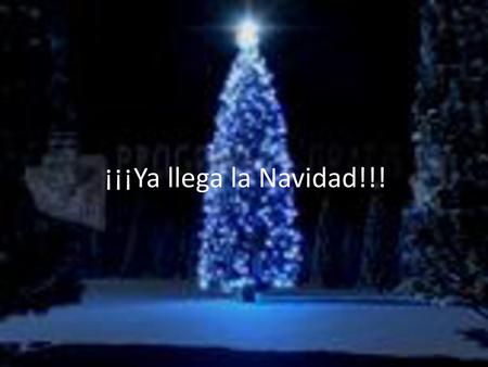 ¡¡¡Ya llega la Navidad!!!.