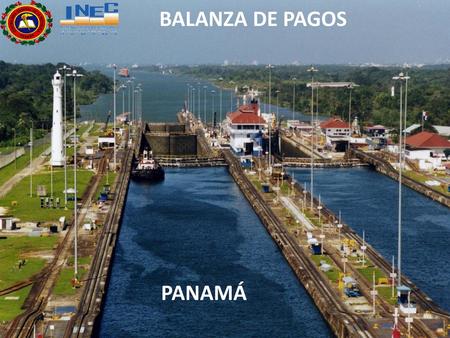 BALANZA DE PAGOS PANAMÁ.