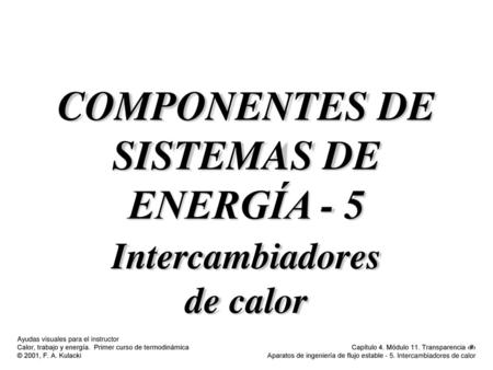 COMPONENTES DE SISTEMAS DE ENERGÍA - 5