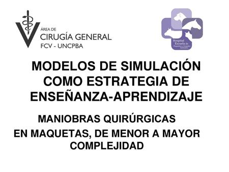 MODELOS DE SIMULACIÓN COMO ESTRATEGIA DE ENSEÑANZA-APRENDIZAJE