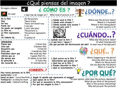 ¿Qué piensas del imagen ?