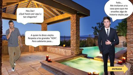 ¿Qué haces por aquí y tan elegante?
