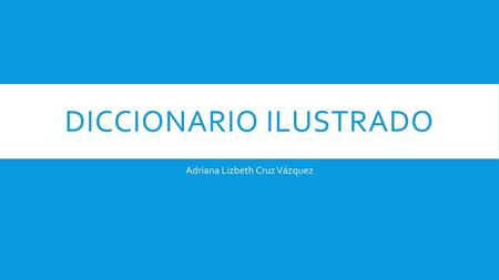 Diccionario ilustrado