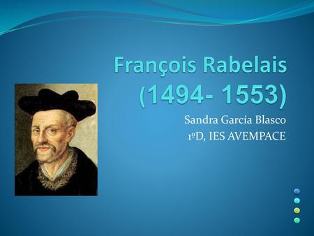 Sandra García Blasco 1ºD, IES AVEMPACE
