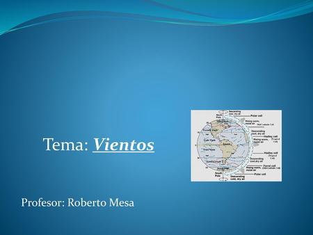 Profesor: Roberto Mesa