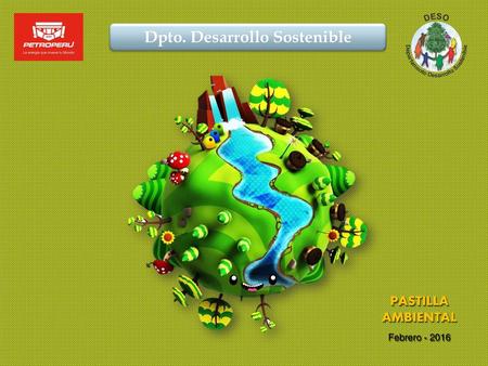 Dpto. Desarrollo Sostenible