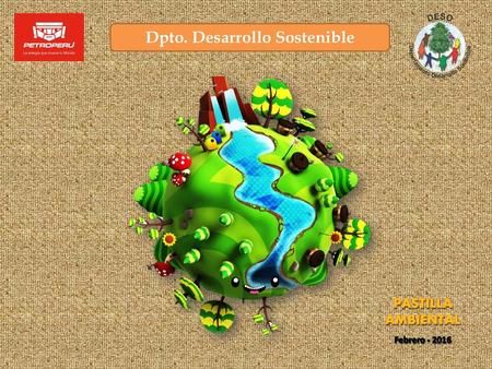 Dpto. Desarrollo Sostenible