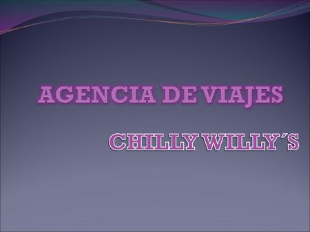 AGENCIA DE VIAJES CHILLY WILLY´S.