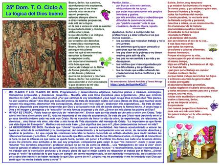 La lógica del Dios bueno