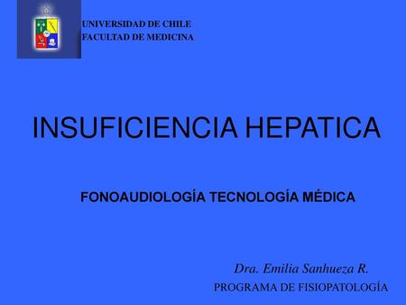 INSUFICIENCIA HEPATICA