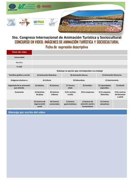 Ficha de expresión descriptiva