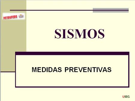 MEDIDAS PREVENTIVAS Según informes del Instituto Geofísico del Perú en lo que va de febrero se han reportado 13 sismos en el territorio peruano. Ésta información.