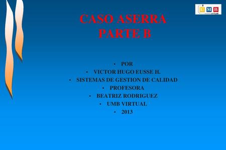 SISTEMAS DE GESTION DE CALIDAD