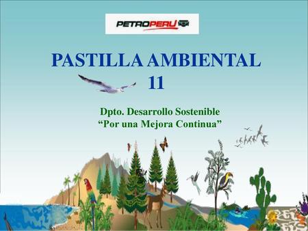 Dpto. Desarrollo Sostenible “Por una Mejora Continua”