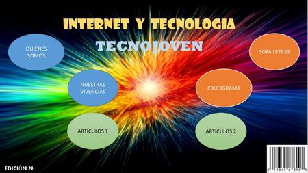 INTERNET Y TECNOLOGIA TECNOJOVEN QUIENES SOMOS SOPA LETRAS