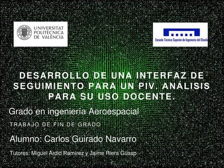 Grado en ingeniería Aeroespacial