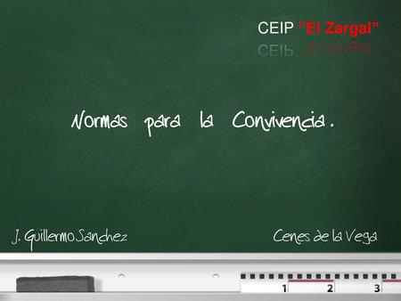 Normas para la Convivencia .