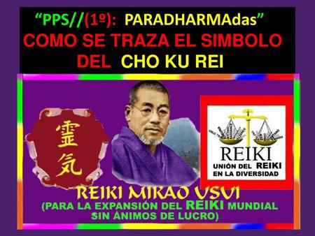 “PPS//(1º):  PARADHARMAdas” COMO SE TRAZA EL SIMBOLO