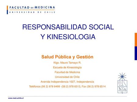 Salud Pública y Gestión