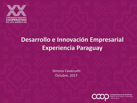 Desarrollo e Innovación Empresarial