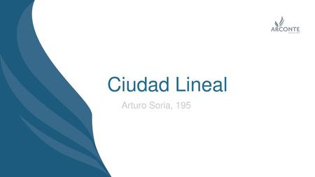Ciudad Lineal Arturo Soria, 195.