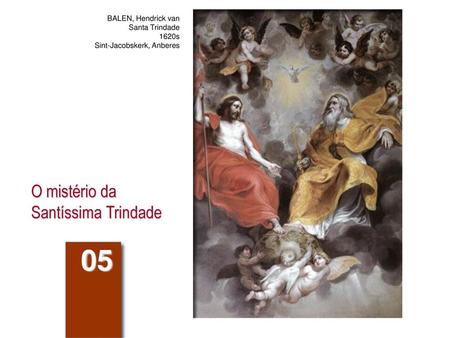 O mistério da Santíssima Trindade
