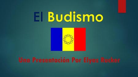 Una Presentación Por Elyas Rucker
