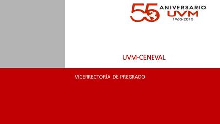 VICERRECTORÍA DE PREGRADO