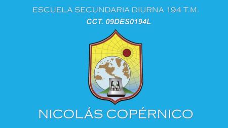 ESCUELA SECUNDARIA DIURNA 194 T.M.