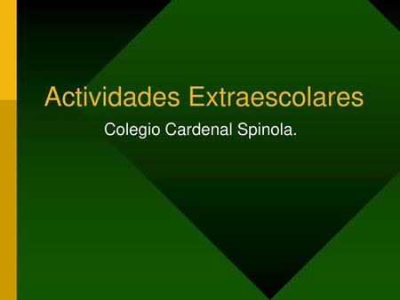 Actividades Extraescolares
