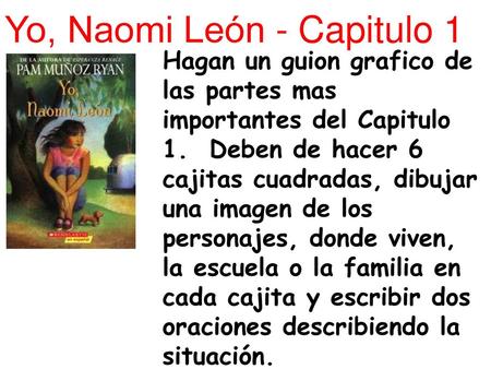 Yo, Naomi León - Capitulo 1