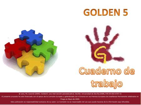 GOLDEN 5 Cuaderno de trabajo.