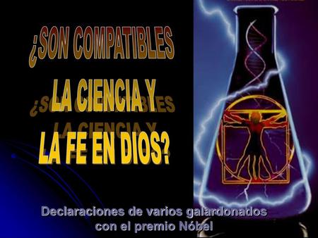 Declaraciones de varios galardonados con el premio Nóbel