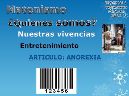 Matonismo ¿Quienes somos?