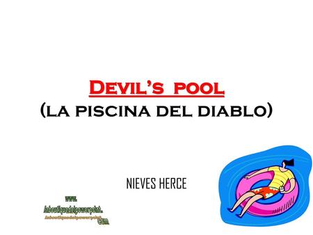 Devil’s pool (la piscina del diablo)