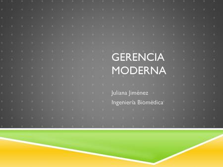 Juliana Jiménez Ingeniería Biomédica