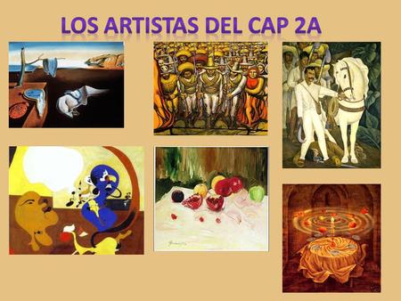 Los artistas deL cap 2A.