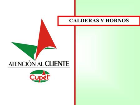 CALDERAS Y HORNOS.