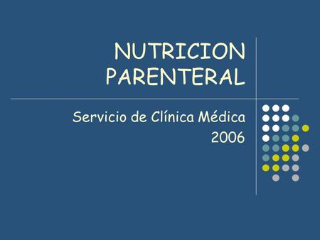 Servicio de Clínica Médica 2006