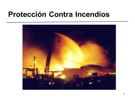 Lección 7: Protección Contra Incendios