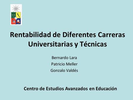Rentabilidad de Diferentes Carreras Universitarias y Técnicas