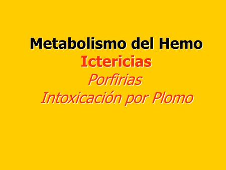 Intoxicación por Plomo