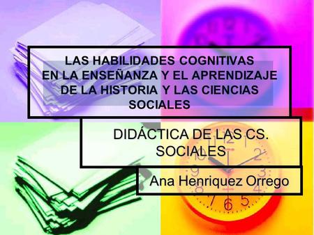 DIDÁCTICA DE LAS CS. SOCIALES