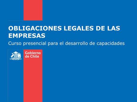 OBLIGACIONES LEGALES DE LAS EMPRESAS