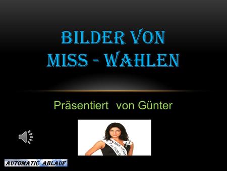 Präsentiert von Günter BILDER VON MISS - WAHLEN Aishwarya Rai Miss World 1994.