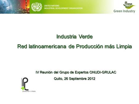 Red latinoamericana de Producción más Limpia