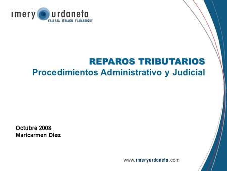 Procedimientos Administrativo y Judicial