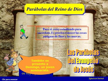 Las Parábolas del Evangelio de Jesús Parábolas del Reino de Dios